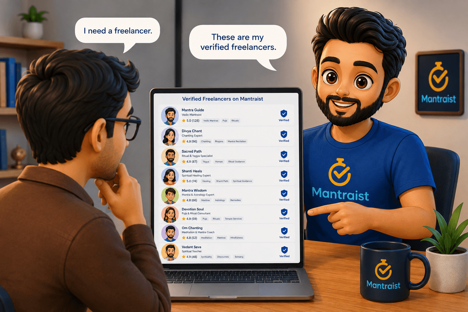 Mantraist Verified Freelancers